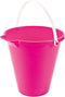 Fun Express Pink Sand Bucket - Active Play Beach Toys - 1 Piece - Toys