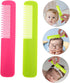 Set 2pcs Gentle Detangling Hair Comb for Newborns - Cradle Cap Brush