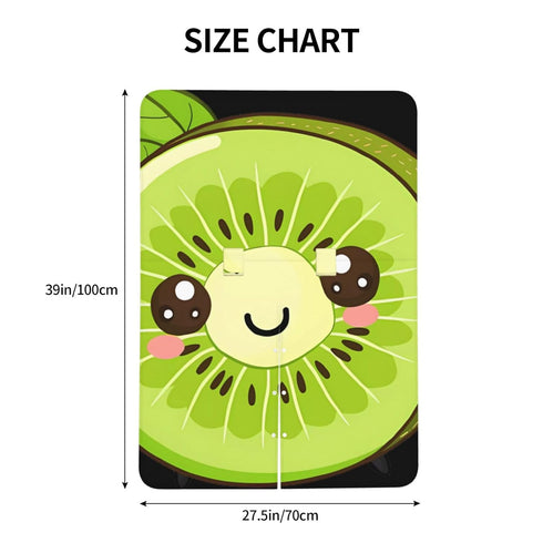 Zhbvncp Cute Kiwi Fruits Baby Car Seat Cover & Breastfeeding Nursing Cover - Breathable Stretch Fabric Multi-Use