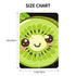 Zhbvncp Cute Kiwi Fruits Baby Car Seat Cover & Breastfeeding Nursing Cover - Breathable Stretch Fabric Multi-Use