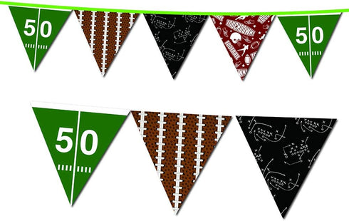 Football Banner, Game Day Banner, Tailgate Banner, Football Party Decoration for Home Parties, Weddings, Celebrations