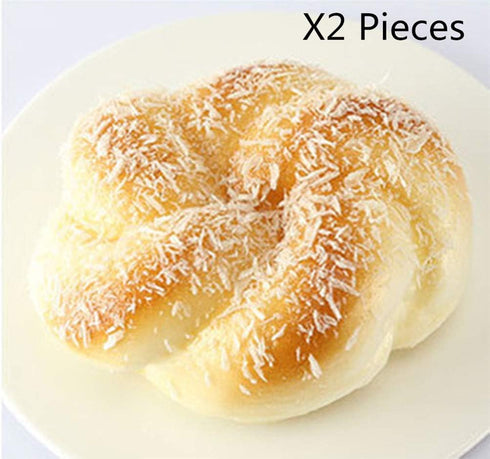 Bo Lala 8 Simulation Food PU Fake Bread Model Pieces