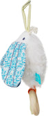 Manhattan Toy Folklore Plush Luna Moth - Soft Baby Travel Toy with Crinkle Fabric Wings, Mirror & Wooden Teether Ring