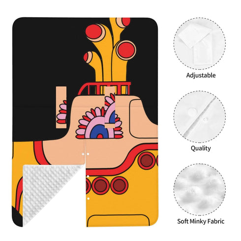 Zhbvncp Funny Submarine Baby Car Seat Cover & Breastfeeding Nursing Cover - Breathable Stretch Fabric Multi-Use Nursing