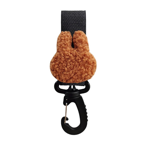 Psdndeww Baby Stroller Hooks for Diaper Bag Stroller Strap with Clip Pram Pet Cart Hook for Hanging Shopping Bags