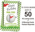 50 Pack Birthday Theme Scratch Off Game, Happy Birthday Par Tee Card for 18th Birthday Party Lottery Group Game