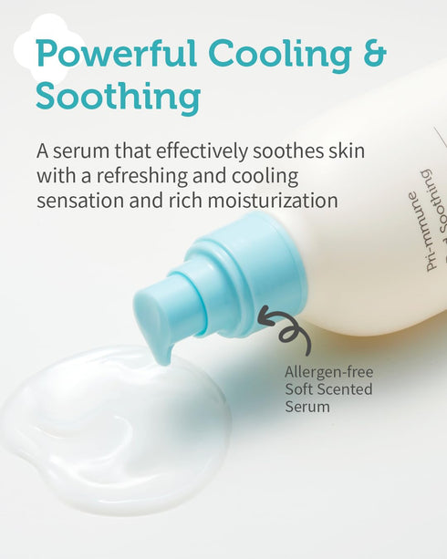 Pri-mmune 5.07 fl.oz. GOONGBE Red Soothing Serum - Korean Baby Soothing Serum - Lightweight Gel Lotion - Refreshing