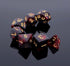 DND Dice Set 7Pcs Red Mix Black Nebula Dice for Dungeon and Dragons D&D RPG Role Playing Games Polyhedral Dice
