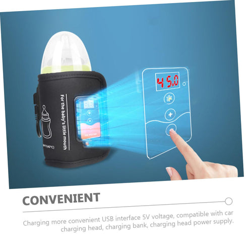 USB Portable Milk Warmer - Ideal for Travel and Night Feedings