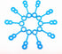 Honbay 50pcs Blue Bubble Wands
