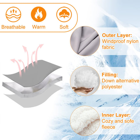 Mom's Choice Awards Winner-TSAYAWA Winter Baby Car Seat Cover -Keep Babies Warm Carseat Bunting Bag/Blanket for Newborn