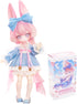 CALEMBOU BJD Blind Box, Jumping Moon Time Rabbits Series 16cm Ball Jointed