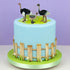Gemini&Genius Ostrich Animal Action Figure Toys, Jungle Animal Playset Gift, Educational Cake Toppers for Kids Ages 3+