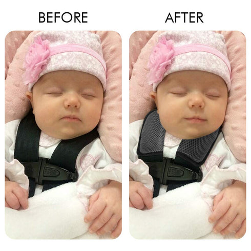 Accmor Soft Car Seat Straps Shoulder Pads for Baby Kids, Seat Belt Covers for Car Seats, Pushchair, Stroller