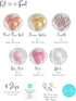 Soonlyn 140 Pack Rose Gold Balloons, 12 Inch Gold & Pink, Pink Confetti Arch Kit for Showers