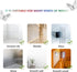 3D Butterfly Wall Stickers, 72Pcs in 3 Sizes and Styles, Removable Metallic Wall Decals for Kids Bedroom Decor