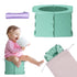 Teo Baby Products Teo - Portable Toddler Travel Potty Foldable, Lightweight, Leak-Proof Toilet for Kids