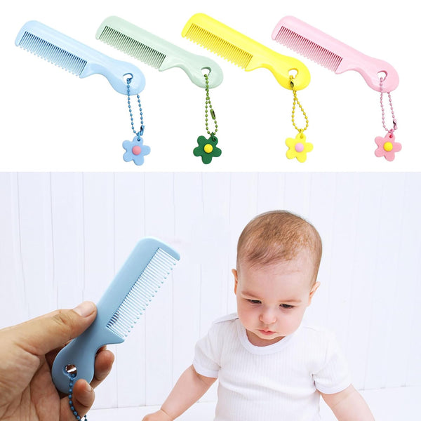 WOEIFGV Ins Color Baby Cartoon Comb Infants Hair Care Massage Anti-static Comb Kids Portable Practical Hairbrush