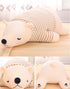 MMTTAO 20 Inch 20Inches Stuffed Polar Bear Animal Plush Toy Large White Sleeping Bear Animal Stuff Soft Plushies Cute
