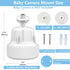 Derebir 2K A4/B2/1M/3QM/ P2Q/ D3 Baby Monitor Mount Stand Compatible with ARENTI Alnanny Baby Cameras,Flexible