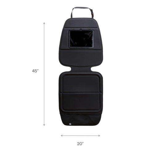 Munchkin Car Seat Cover with Tablet Holder for Under Baby Car Seats and Toddler Booster Seats, Elite Seat Guardian
