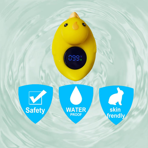 Baby Bath Thermometer - Accurate Water Temperature Monitor, Fun Floating Toys Design,Bathtub Thermometer Suitable