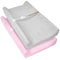 2 Pack Baby Changing Pad Covers, Super Soft Plush Dot Diaper Changing