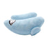 Adjustable Baby Head Neck Support, Portable Toddler Travel Pillow for Car Seat Stroller, Blue Banana Travel Headrest