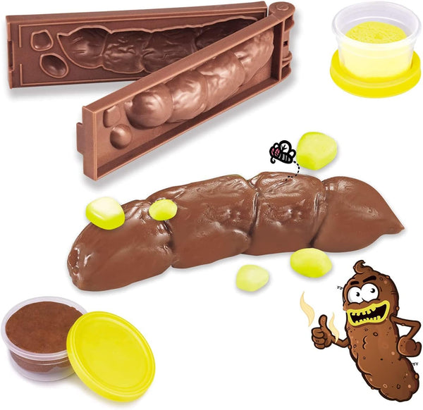 Realistic Fake Poop, April Fools Pranks Gift, Color Dough Set for Kid,Toy