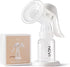 NCVI Manual Breast Pump for Breastfeeding Small Nipple, 20mm Silicone Soft Flange