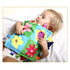 Colourful Baby Tag Soft Touch Plush Blanket, Comfortable Security Gift for Baby, Toddler, Child