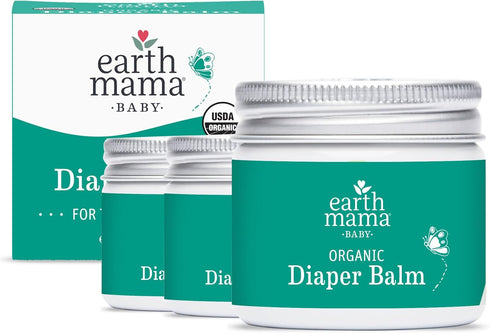 Earth Mama Organic Diaper Balm 2-Ounce | Diaper Cream for Baby | EWG Verified,