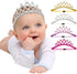 DANMY Baby Girl Super Elastic Headband, Toddler Hair Band Soft Headwrap Crown Hair Accessories