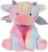 Apricot Lamb Toys Colorful Plush Dragon Dinosaur - 8 Inch Soft Cuddly Stuffed Animal for Child