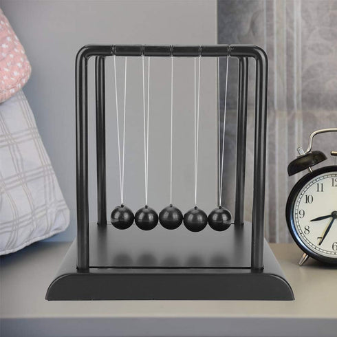 Pendulum Ball, Balance Steel Balls Swinging Physics Science Ornaments for Intelligent Desk Decoration
