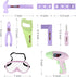 Set 18-Pc 3 4 5 6 7 8 Kids Tool with Electronic Toy Drill & Construction Goggles, Safe ABS Toddler Tool Box & STEM