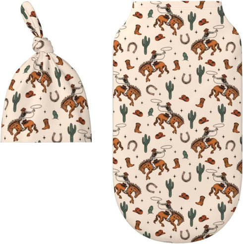 Cozy Soft Candy Swaddle Blankets for Infants - Receiving Wrap for Boys & Girls