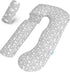 Pregnancy Pillow Cover U-Shaped (ONLY Pillowcase), Super Soft Replacement Cover for Maternity