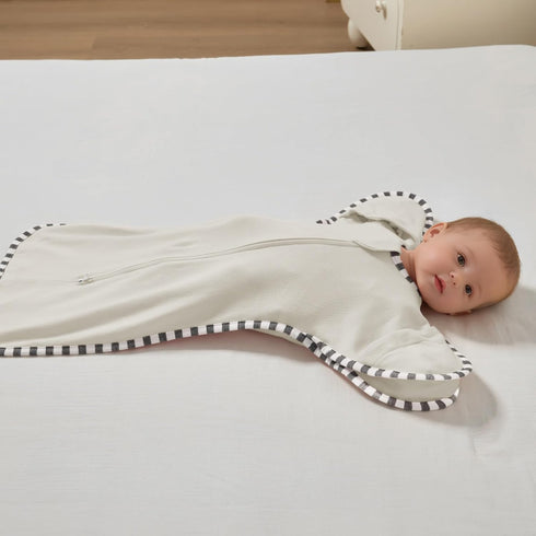 Infants,2-Piece Set Baby Swaddle Blanket for Newborns and Infant Pajamas,Baby Sleep Sack,Snug Fit Helps Calm Startle