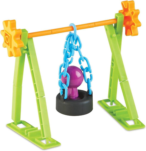 Learning Resources Playground Engineering & Design STEM Set - 104 Pieces, Ages 5+ STEM Toys for Kids, Construction Toys