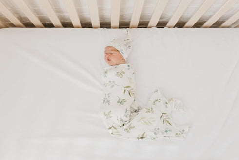 Haven Large Knit Baby Swaddle Blanket by Copper Pearl