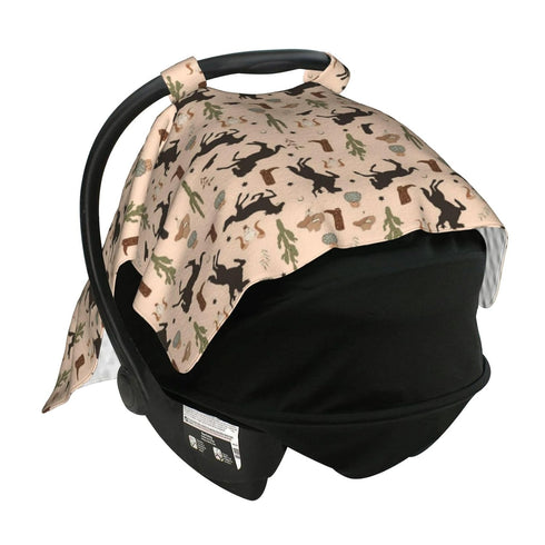 Mcewoel Western Baby Car Seat Canopy Cover, Nursing Cover for Newborn, Western Baby Stuff Stroller Cover for All