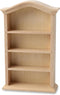 Dollhouse Wooden Bookshelf, 1/12 Mini Furniture Doll Display Case Miniature Cabinet Shelf