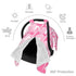 Zhbvncp Flamingo Pattern Baby Car Seat Cover & Breastfeeding Nursing Cover - Breathable Stretch Fabric Multi-Use