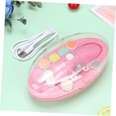 Trimming Trimmer Nail for Boy Girl Electric Nail File Clippers for Boy Girl and Newborns Care Kit Without Battery