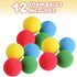ArtCreativity Soft Foam Balls 2.5” – Pack of 12 Lightweight Mini Balls for Indoor Play, Safe Toddler Toys