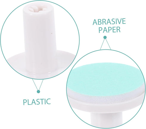 FOMIYES Electric Nail File Pads for Kids - Replacement Drill Heads