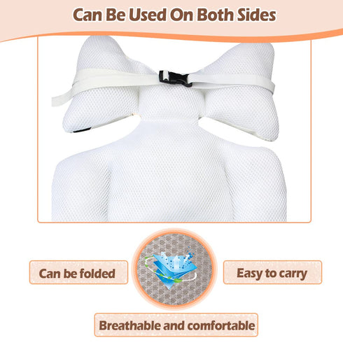 KAKIBLIN Infant Car Seat Insert, Newborn Stroller Liner, Baby Car Seat Head Support Cushion