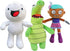 3PC Cartoon Stuffed Plush Pillow, 12" Stuffed Animal Toy for Fans, Suitable for Children, Girls, Boys