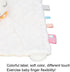 Baby Bunny Chewable Security Blanket, Enrich Senses Teether Blanket